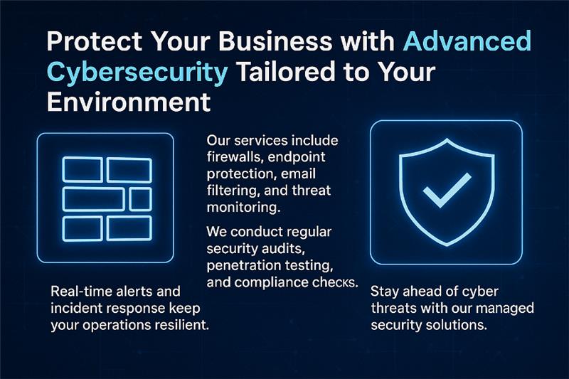 Cybersecurity infographic 