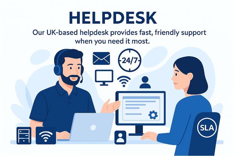 Help desk infographic 